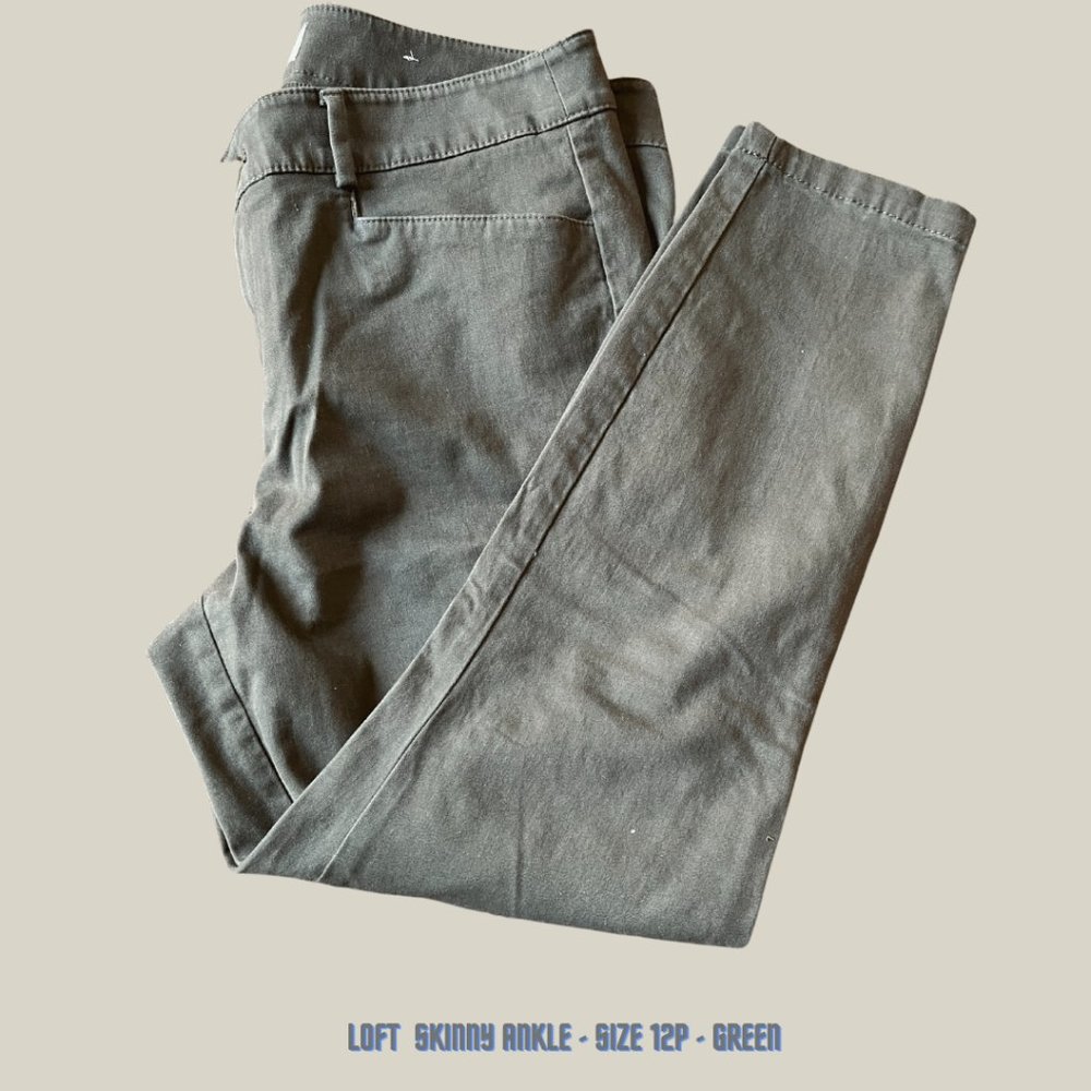 Loft - skinny ankle petit - size 12P - 0132LR-5